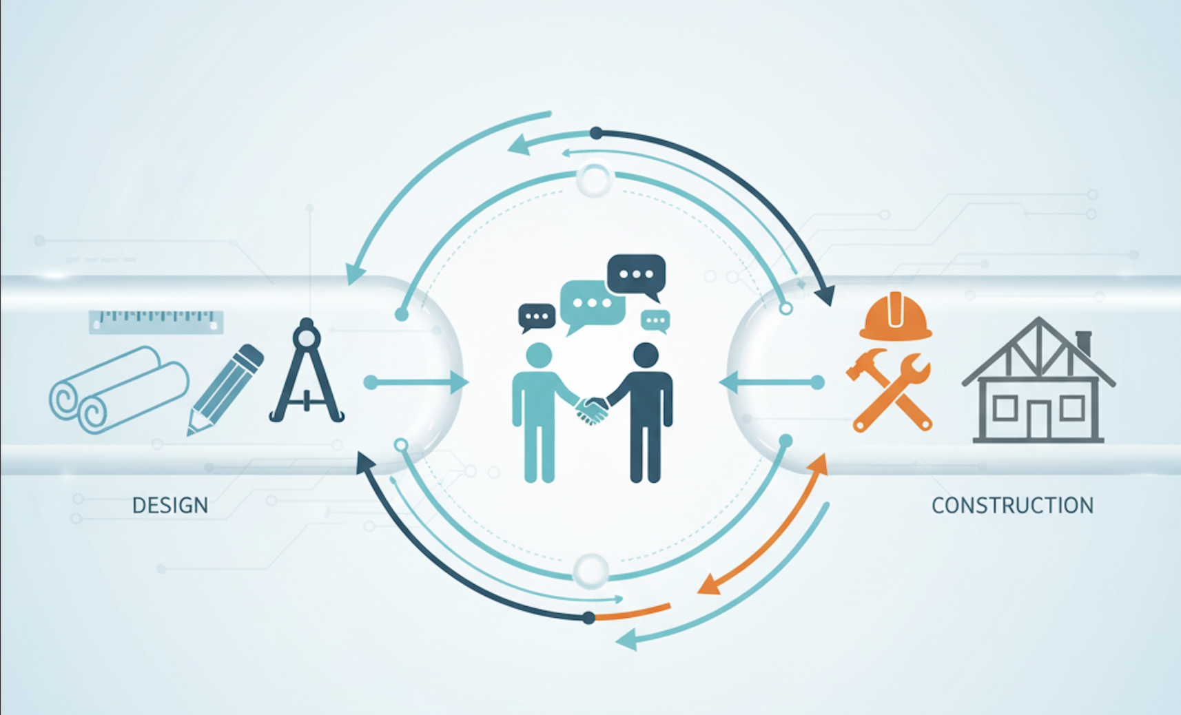 Alur kerja design and build